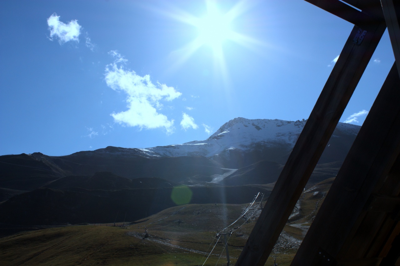 vue sur le pic de piau